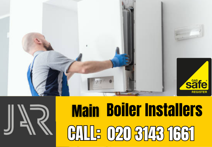 Main boiler installation Bloomsbury